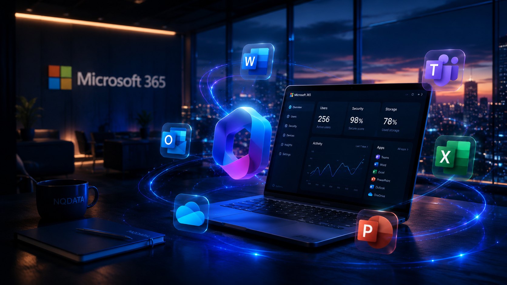 Microsoft 365 для бизнеса — Office, Teams, Outlook, Copilot
